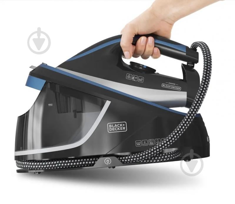Утюг с парогенератором Black+Decker BXSS2401E - фото 7