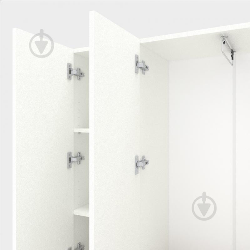 Шафа Metkas Home MB001 6д ЛДСП 2130х900х350 мм білий сніг / білий сніг - фото 3