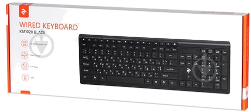 Клавиатура 2E WL (2E-KS210WB) Slim black - фото 7