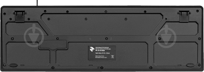 Клавиатура 2E USB (2E-KS108UB) Slim black - фото 3