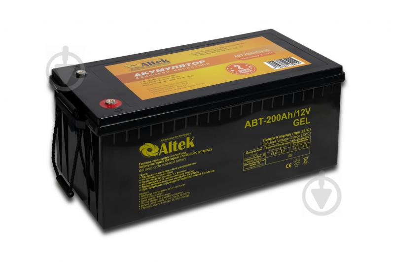 Аккумулятор Altek ABT-200Аh/12V GEL - фото 1