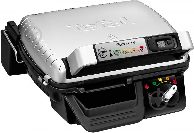 Гриль-барбекю Tefal SUPERGRILL TIMER GC451B12 - фото 1