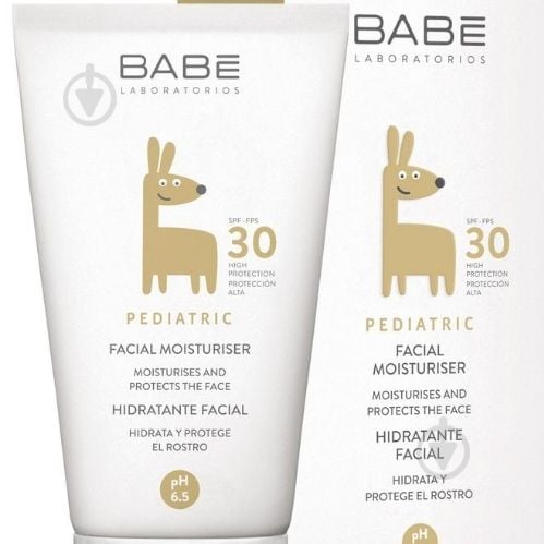 Крем дитячий денний BABE Laboratorios Pediatric Facial Moisturiser SPF 30 для обличчя 50 мл - фото 1