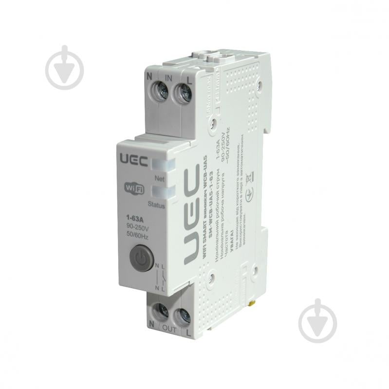 Умный выключатель UEC ZIGBEE SMART белый - фото 1
