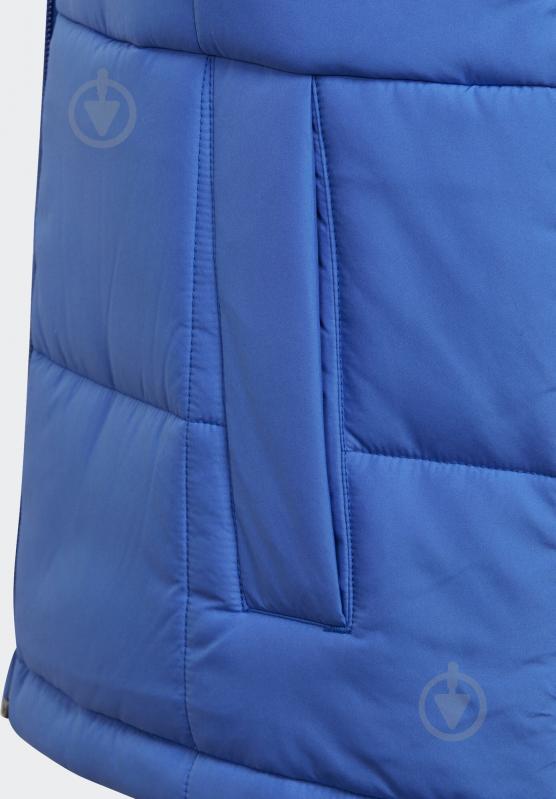 Куртка зимняя Adidas YK J PADDING GG3718 голубая - фото 5