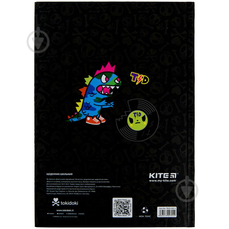 Щоденник шкільний tokidoki TK22-262-1 KITE - фото 8