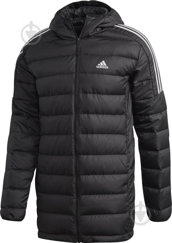 Куртка Adidas ESS DOWN PARKA GH4604 р.S черная - фото 1