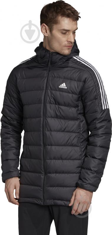 Куртка Adidas ESS DOWN PARKA GH4604 р.S черная - фото 3