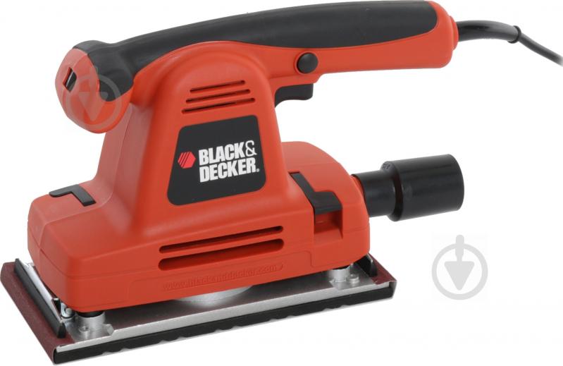 Вібраційна шліфмашина Black+Decker KA274EKA - фото 1