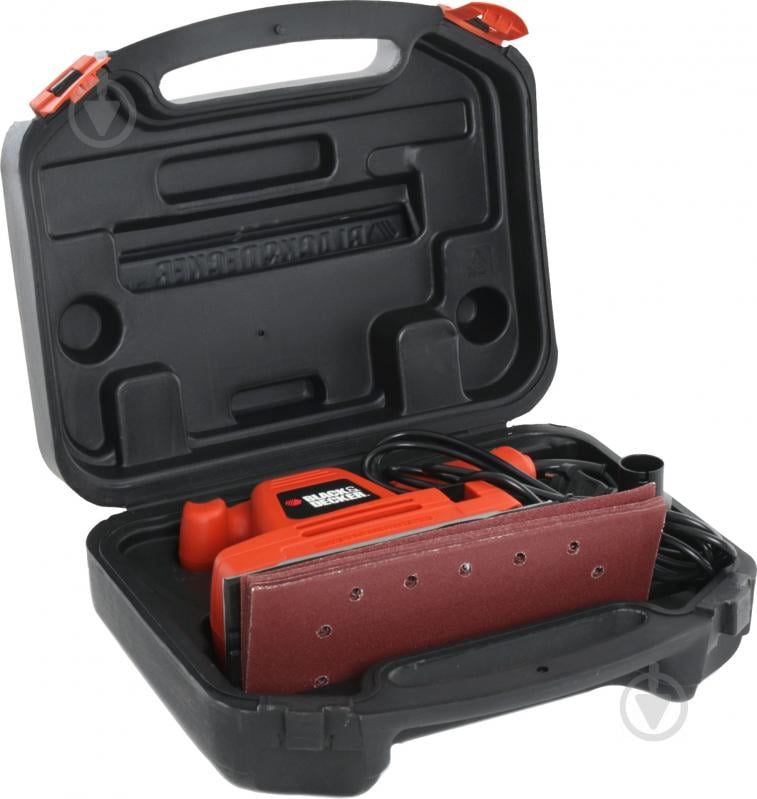 Вібраційна шліфмашина Black+Decker KA274EKA - фото 5