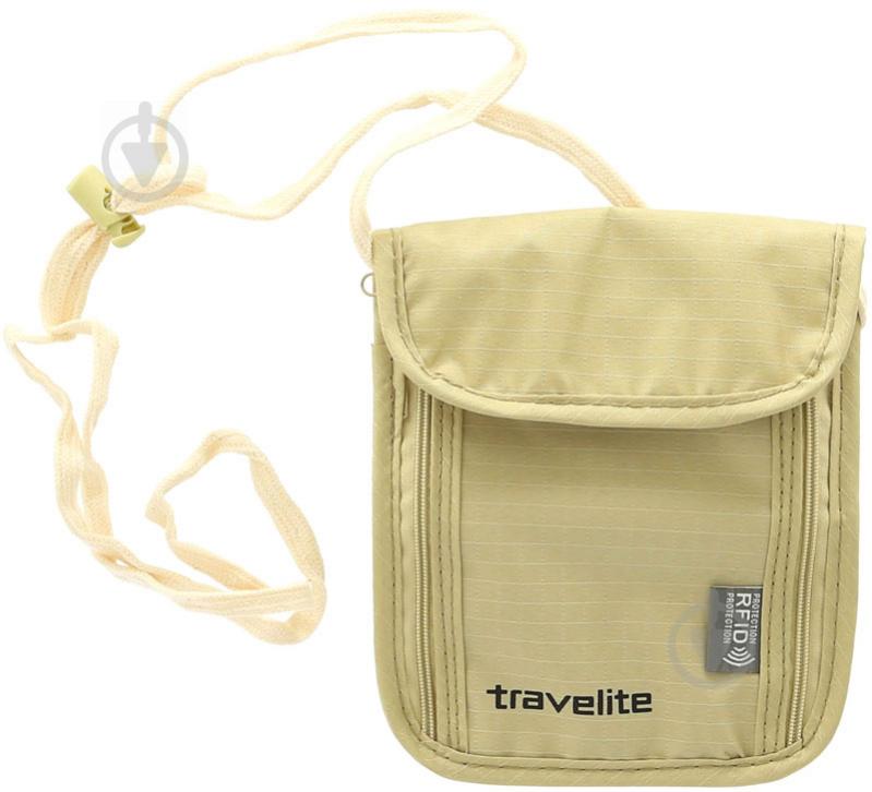 Сумка мужская на шею Travelite Accessories 000097 44 бежевый - фото 1