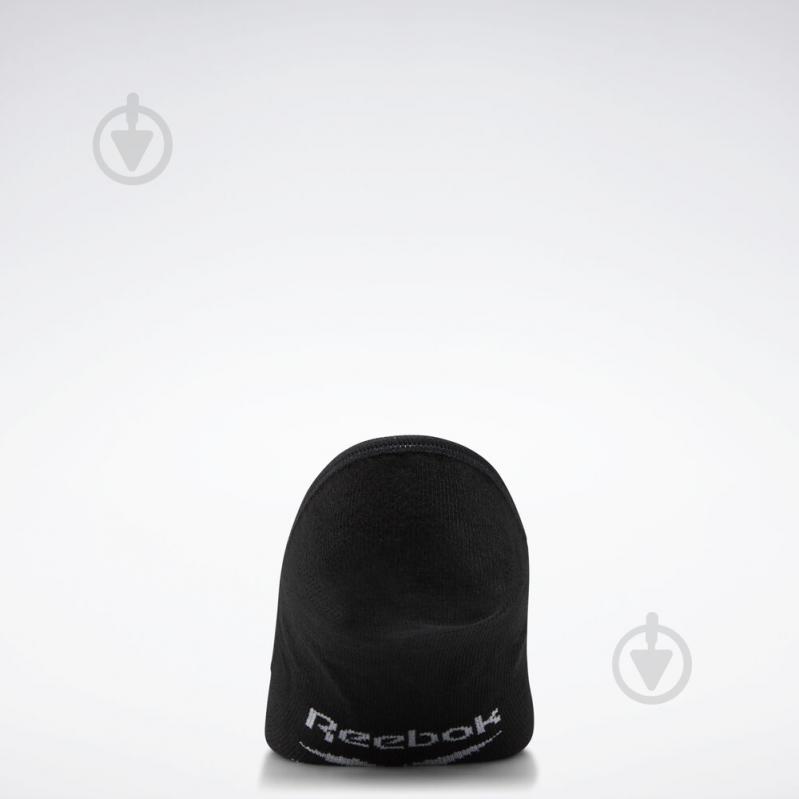 Носки Reebok TE INVISIBLE SOCK FQ5313 р.S черный 3 шт. - фото 2