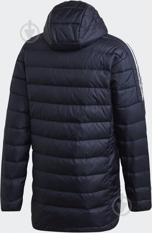 Куртка-парка чоловіча зимова Adidas ESS DOWN PARKA GH4605 р.XL чорна - фото 2 Куртка-парка чоловіча зимова Adidas ESS DOWN PARKA GH4605 р.XL чорна - фото 2