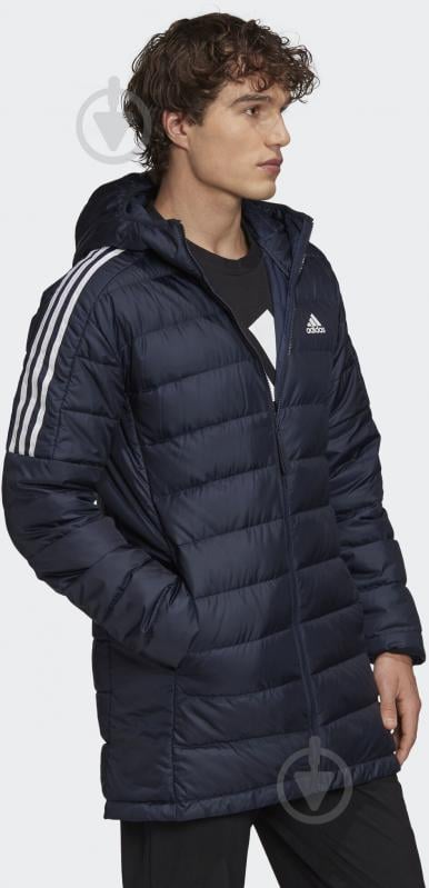 Куртка-парка мужская зимняя Adidas ESS DOWN PARKA GH4605 р.2XL черная - фото 6