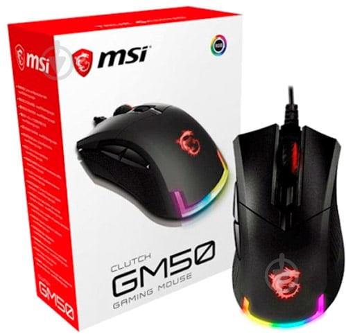 Мышь MSI GM50 black - фото 6