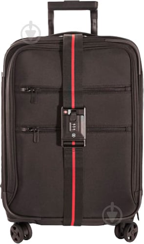 Ремінь для багажу Victorinox Travel Accessories чорний з кодовим TSA замком 31170301 - фото 3