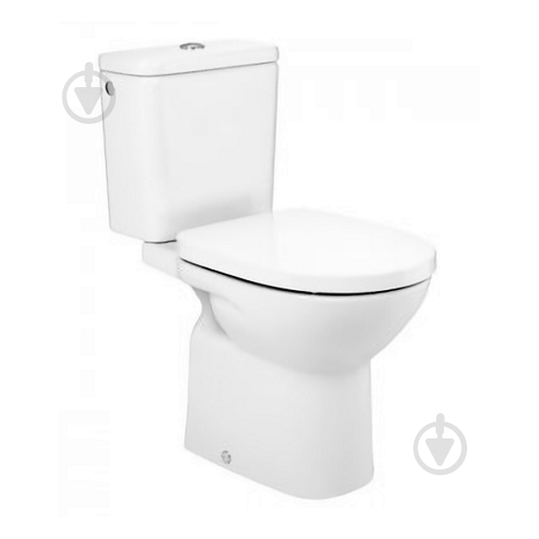 Унитаз-компакт ROCA Debba A34D99P000 с сиденьем soft-close - фото 1