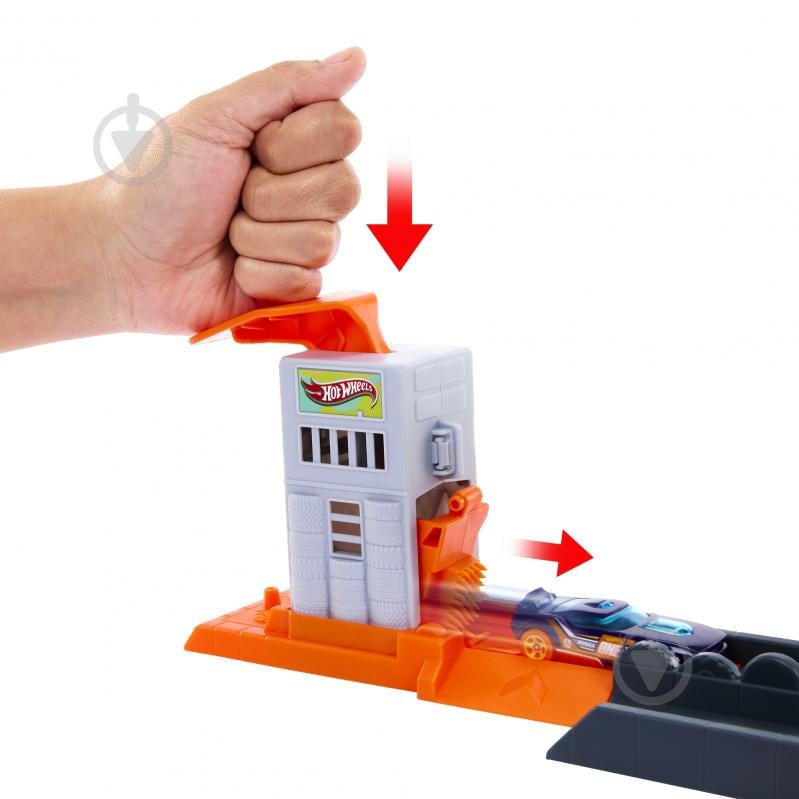 Трек Hot Wheels "Атака злой гориллы" JHL92 - фото 4