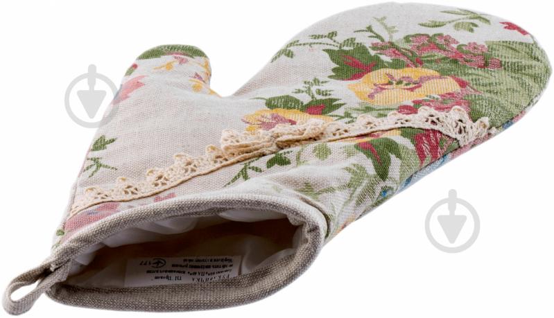 Прихватка-варежка Gobelin 13x28 см бежевый Прованс - фото 3