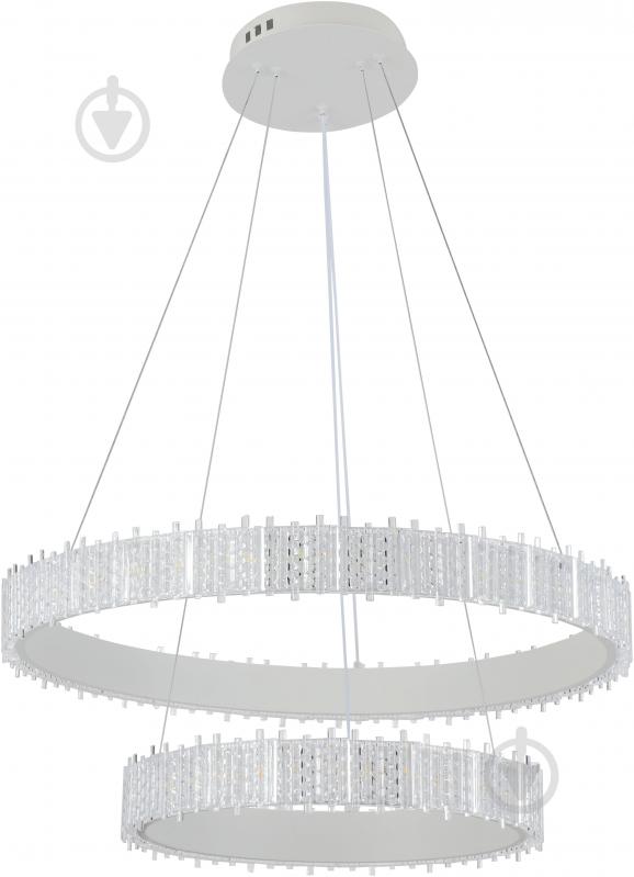 ВИТРИНА! Люстра подвесная Sensio Coma 73 Вт LED-модуль белый ALG-3258/6+4W - фото 1
