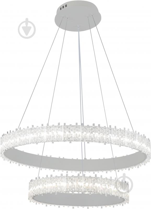 ВИТРИНА! Люстра подвесная Sensio Coma 73 Вт LED-модуль белый ALG-3258/6+4W - фото 2