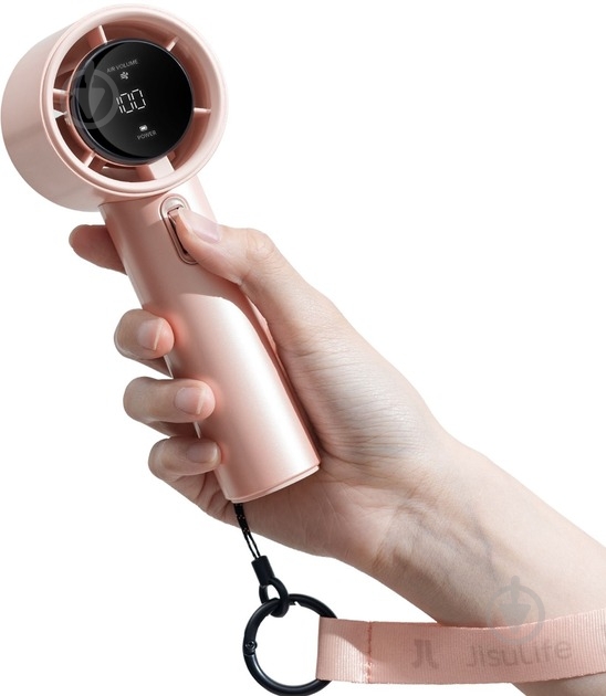 Вентилятор JISULIFE Handheld Fan Pro1 pink (1135759) - фото 3 Вентилятор JISULIFE Handheld Fan Pro1 pink (1135759) - фото 3