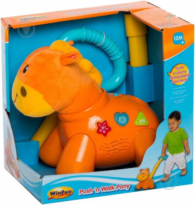 Каталка Winfun Лошадка 0654-NL - фото 4