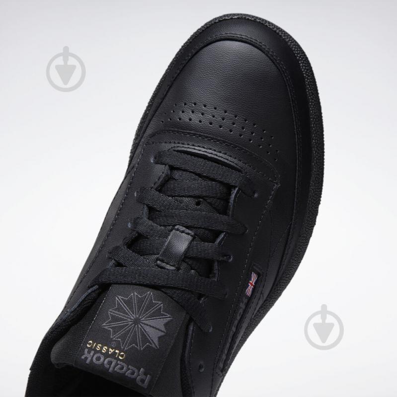 Кроссовки мужские демисезонные Reebok CLUB C 85 AR0454 р.45,5 черные - фото 9