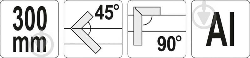 Угольник YATO 300 мм YT-7081 - фото 4