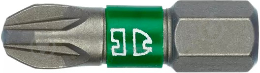 Біта WURTH PZ3-GREEN-1/4IN-L25MM Zebra 1 шт. 1 шт. 061411253 - фото 1