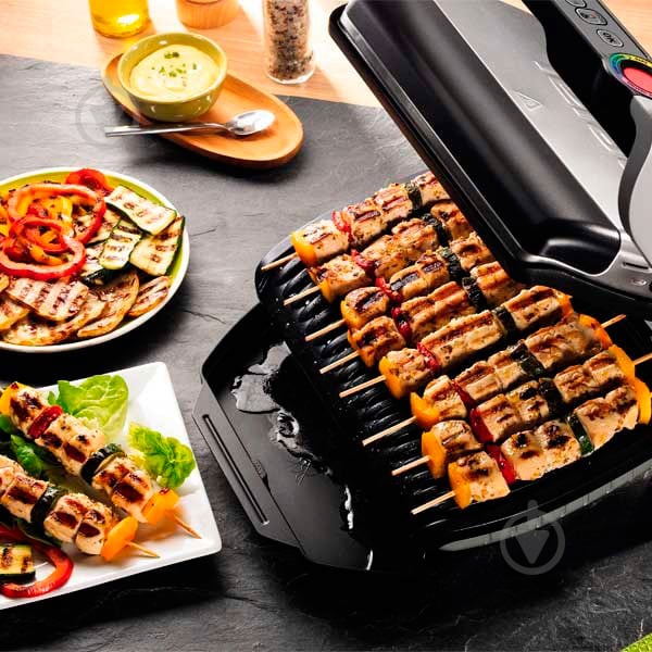 Гриль-барбекю Tefal OptiGrill+ GC712D34 - фото 12