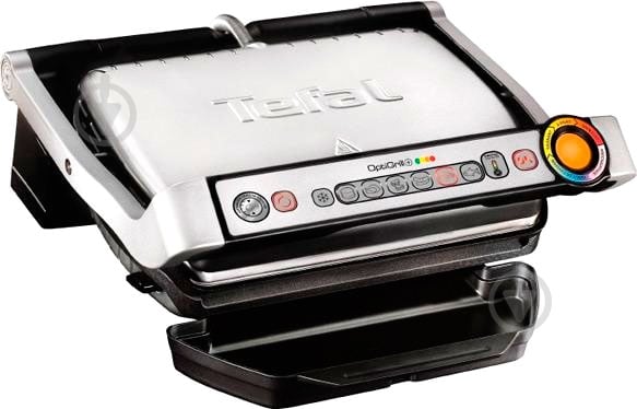 Гриль-барбекю Tefal OptiGrill+ GC712D34 - фото 1