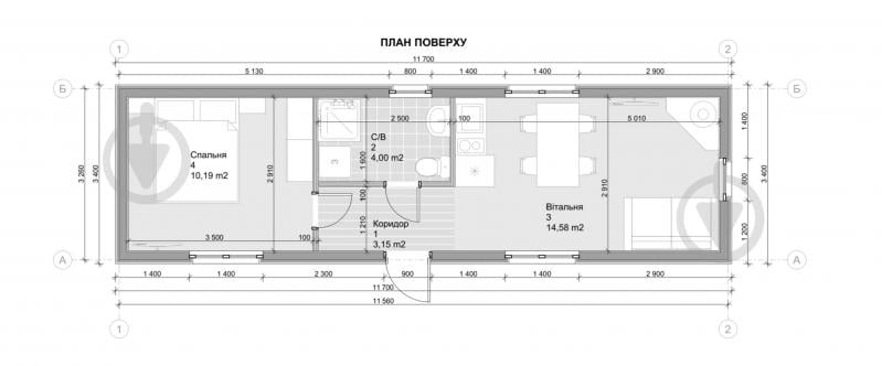 Модульный дом BM40 Budmall Комфорт - фото 2