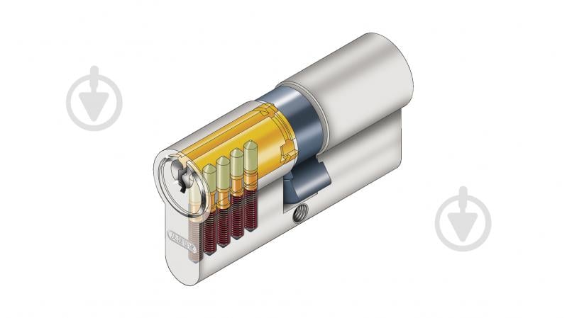 Цилиндр Abus E50 35x35 ключ-ключ 70 мм матовый никель 2240631722010 - фото 5