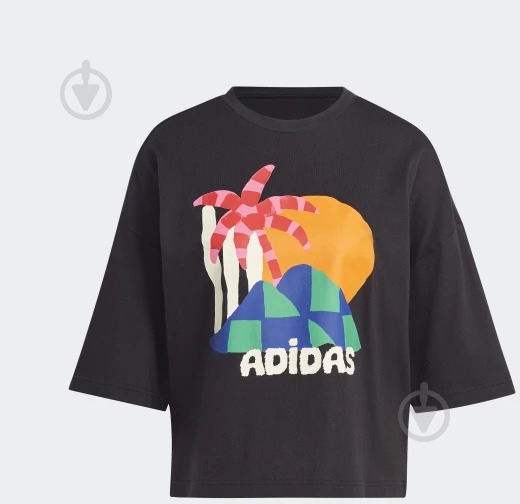 Футболка Adidas HS1177 р.XS черный - фото 6