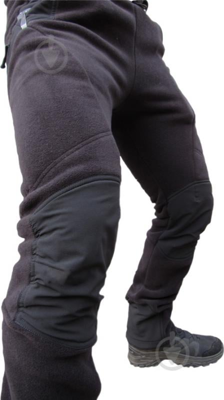 Брюки тренировочные P1G Frogman Range Workout Pants Polartec 200 р. S Combat Black UA281-39951-BK - фото 2