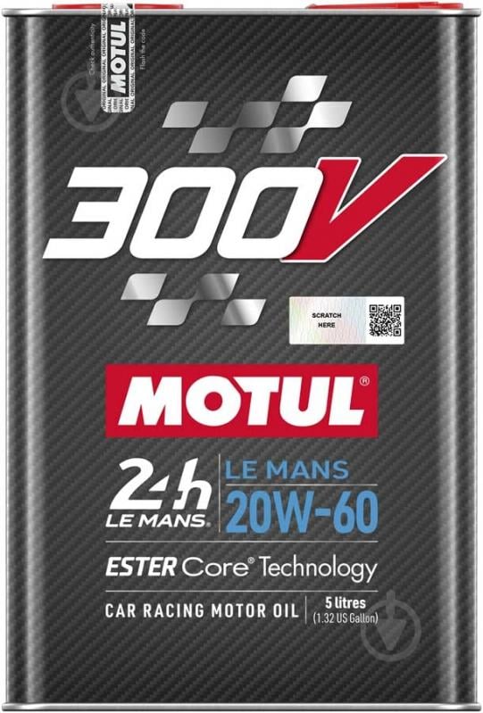 Моторне мастило Motul 300V Le Mans 20W-60 5 л (827151) - фото 1