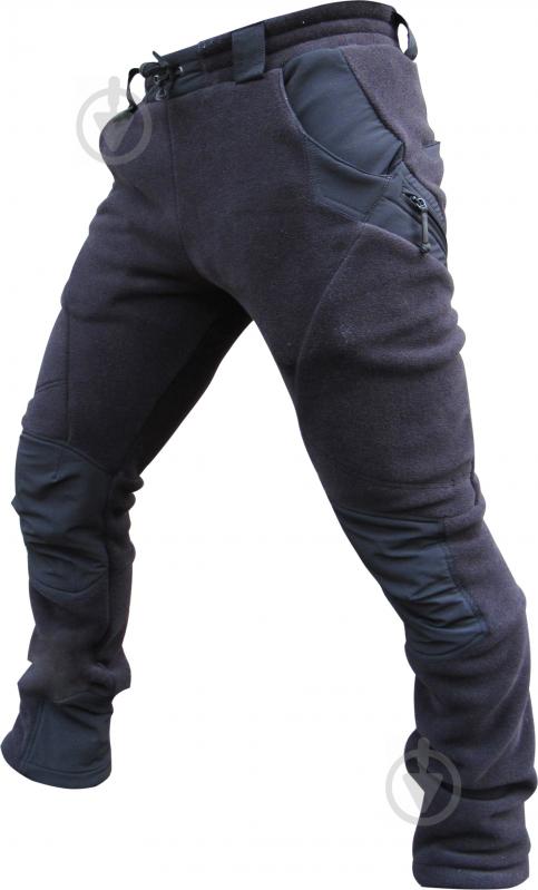 Брюки тренировочные P1G Frogman Range Workout Pants Polartec 200 р. XXL Combat Black UA281-39951-BK - фото 1