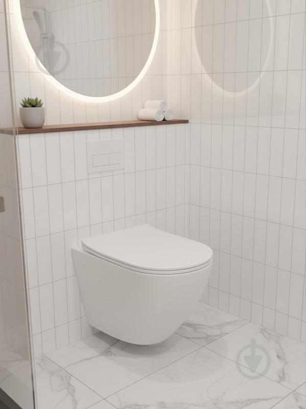 Комплект Helmken 04620F52M4 5 в 1: унитаз с сиденьем Slim Duroplast/Soft-close - фото 13