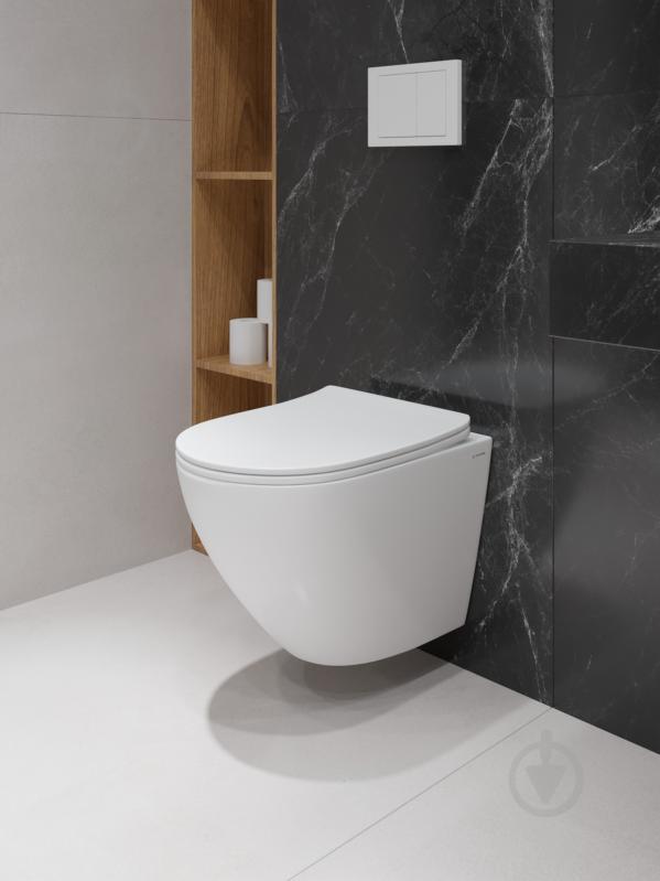 Комплект Helmken 04620F52M4 5 в 1: унитаз с сиденьем Slim Duroplast/Soft-close - фото 7