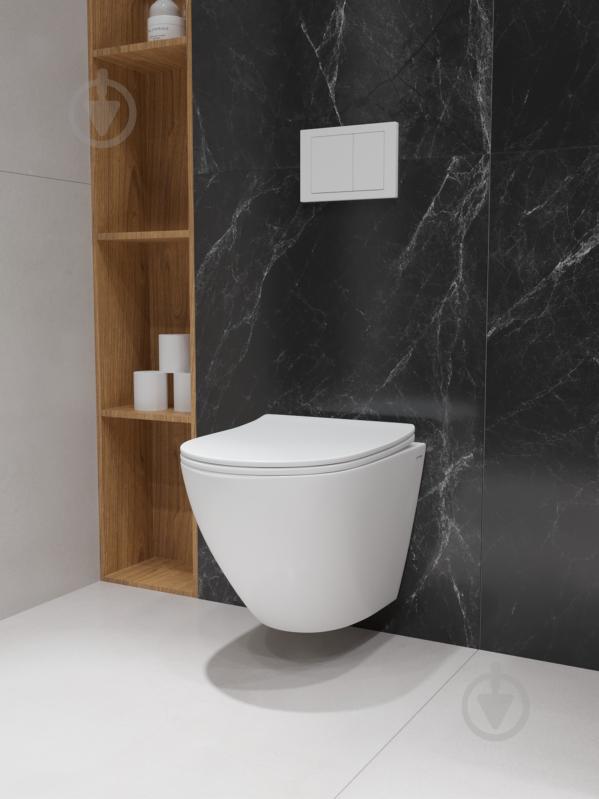 Комплект Helmken 04620F52M4 5 в 1: унитаз с сиденьем Slim Duroplast/Soft-close - фото 9