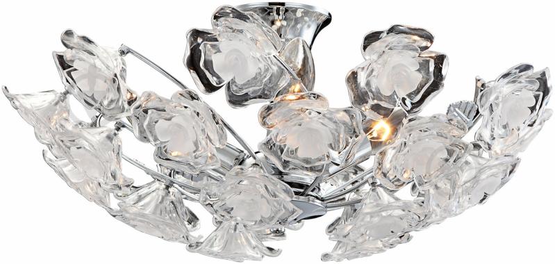 Люстра потолочная Globo ELLA 3xE14 белый 51522 - фото 1