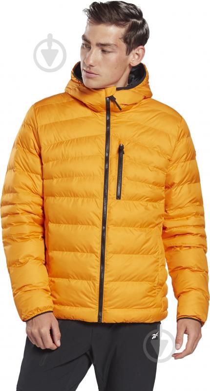 Куртка мужская Reebok OW SYNDWN B JKT FT0671 р.S оранжевая - фото 1