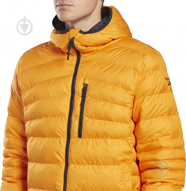 Куртка мужская Reebok OW SYNDWN B JKT FT0671 р.M оранжевая - фото 3