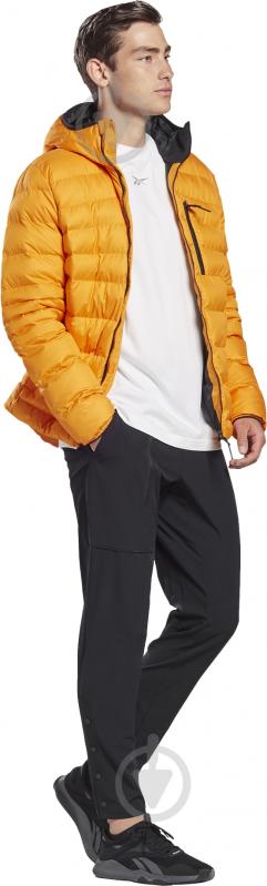 Куртка мужская Reebok OW SYNDWN B JKT FT0671 р.M оранжевая - фото 6