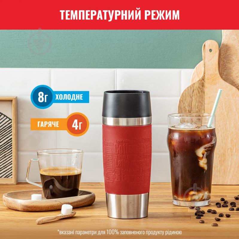 Термочашка Tefal Travel Mug Fun 0,36 л K3084114 - фото 2