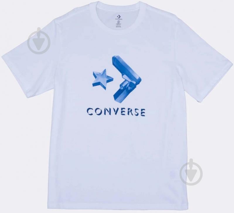 Футболка Converse CRYSTALS TEE 10024596-102 р.L білий - фото 4