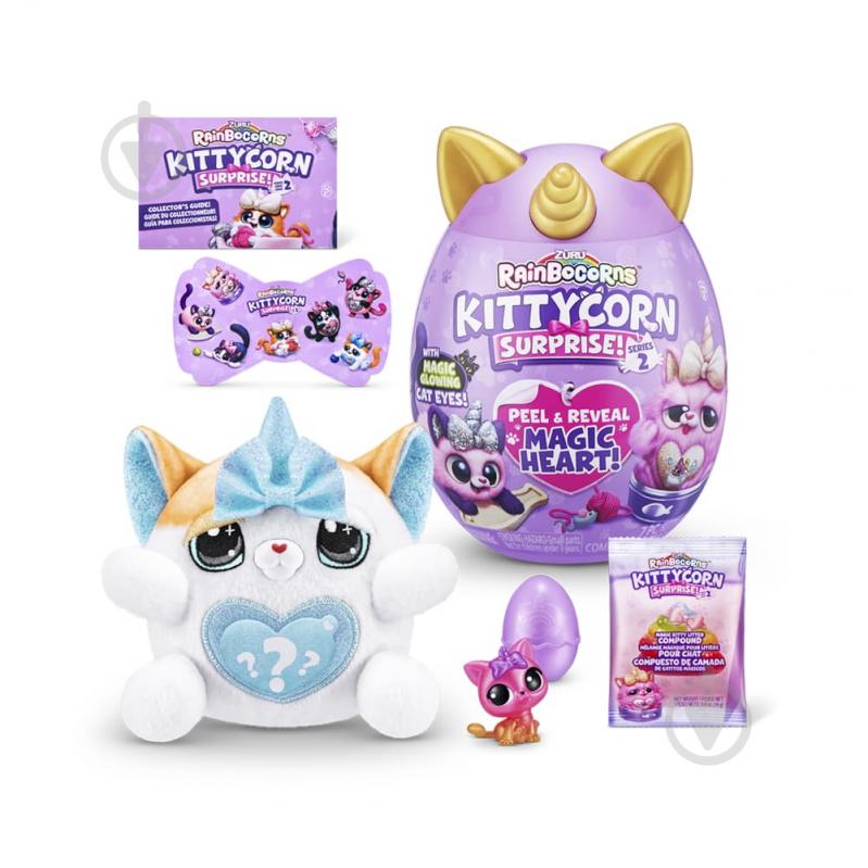 Игрушечный набор Rainbocorn G (серия 2 Kittycorn Surprise) 20 см разноцветный 9279G - фото 2