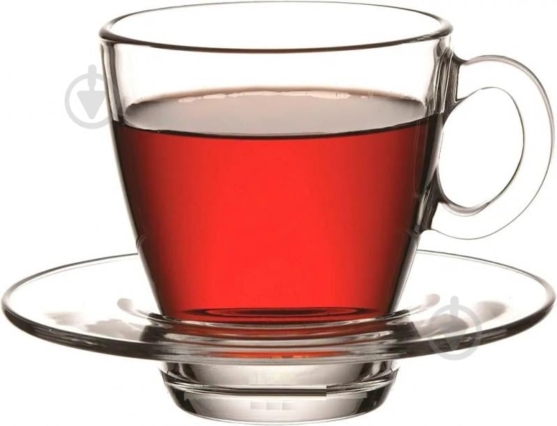 Набор чашек Pasabahce с блюдцами Agua на 6 персон 95040 - фото 2 Набор чашек Pasabahce с блюдцами Agua на 6 персон 95040 - фото 2