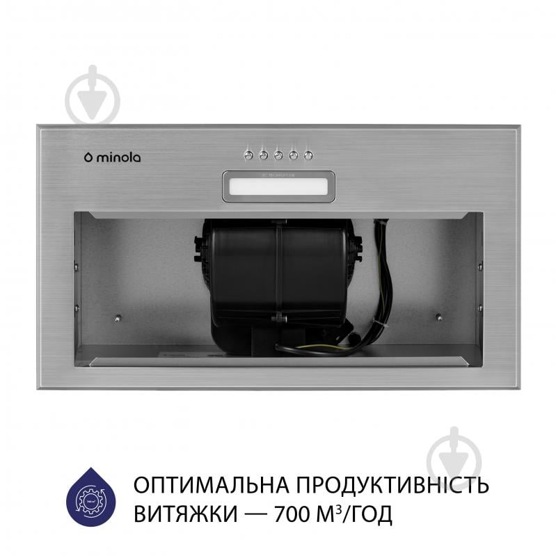 Вытяжка Minola HBI 5214 I 700 LED полновстраиваемая - фото 6